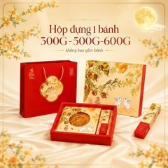 Hộp Trung thu 1 Bánh lớn 300G / 500G / 600G / 1,2KG  - 156MART