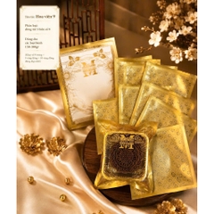 100 Túi Trung Thu Hàn Miệng Nguyệt Hoa / Hoa Viên Vàng Đựng Bánh 150gr - 300gr