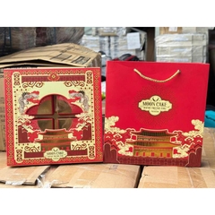 Vỏ Hộp Trung Thu 4 Bánh, Hộp Bánh Nướng, Bánh Dẻo 150g - 250g [VỌNG NGUYỆT]