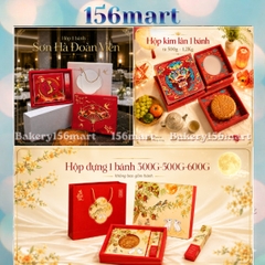 Hộp Trung thu 1 Bánh lớn 300G / 500G / 600G / 1,2KG  - 156MART