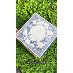 Hộp trung thu 4 bánh kèm túi xách - BẢO HOA ( nhận in logo)