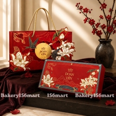 Set 5 Hộp Trung Thu 2 bánh 150-250gr - 156mart