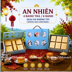 Vỏ Hộp trung thu cứng cao cấp qua da 150g-250g VẠN PHÚC / KIM AN / AN NHIÊN