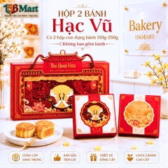 5-10 Vỏ Hộp trung thu 2 bánh có bánh con 150g -250g Nhiều Mẫu 2026