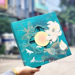 Vỏ Hộp Trung Thu 4 Bánh, Hộp Bánh Nướng, Bánh Dẻo 150g - 250g [KIM LIÊN NGUYỆT]