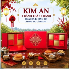 Vỏ Hộp trung thu cứng cao cấp qua da 150g-250g VẠN PHÚC / KIM AN / AN NHIÊN