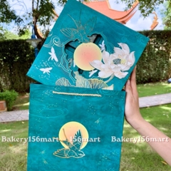 Vỏ Hộp Trung Thu 4 Bánh, Hộp Bánh Nướng, Bánh Dẻo 150g - 250g [KIM LIÊN NGUYỆT]