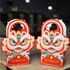 10-50 Túi Giấy LÂN NGỌC NGÀ Đựng 1 Bánh - 2 Bánh Trung Thu 150g - 200g - 250g - 300g