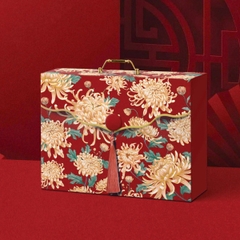 Hộp Đựng Quà Tết Cứng Cao Cấp Vali -36*29*10cm  | Hoàng Tước | Hồng cẩm | Thanh Tước | -  {{store}}