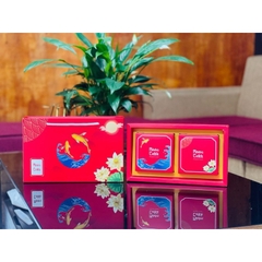 Set 5 Hộp trung thu 2 bánh/ 1 bánh ép kim 150g -250g