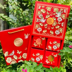 Hộp Trung Thu Mềm 4 bánh 2024 nhiều mẫu - Bánh 150g - 250g