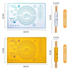 SÉT THẢM NHỒI  + CÂY LĂN BỘT  SILICON