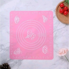 Thảm silicon có sẵn kích thước đo, dùng nhồi bột làm bánh 40x50cm