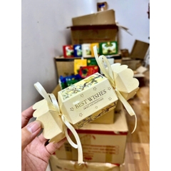 Set 5 Vỏ Hộp Kẹo Nơ Xinh Xắn Hộp Quà Cưới Trang Trí Giỏ Quà Tết Hình Kẹo Có Nơ Vỏ Kẹo Nơ Đựng Kẹo Bánh Mẫu Mới
