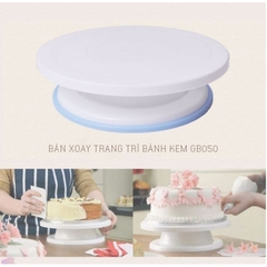 Bàn xoay trang trí bánh 28cm - Bàn xoay nhựa