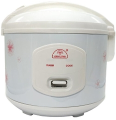 Nồi cơm điện 1.8 lít Kim Cương nắp liền