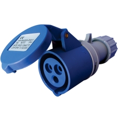 Phích cắm CN (đuôi vặn) IP44 ổ 3P 16A