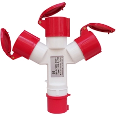 Ổ cắm CN cố định chia 3(4P 16A) CH34P