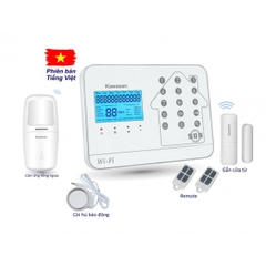 Báo trộm qua ĐT 262T Wifi Sim và Line