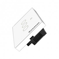 Công tắc cảm ứng wifi Kawasan CT3 Trắng/Đen