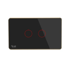 Mặt 2 công tắc cảm ứng chữ nhật CTCU.BLE CN.02T