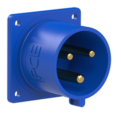 Phích cắm âm dạng thẳng 32A,3P,6H,IP44
