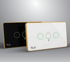 Mặt 3 công tắc cảm ứng chữ nhật CTCU.WF CN.03T.2W.SP