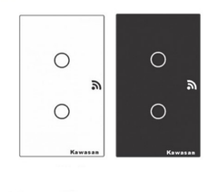 Công tắc cảm ứng wifi Kawasan CT2 Trắng/Đen