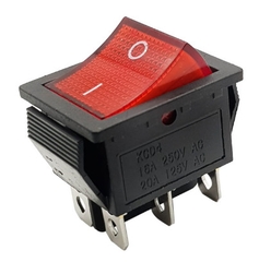 Công tắc đỏ 2 vị trí - 6 chân -  KCD4