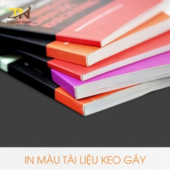 Đóng keo gáy, sách khâu