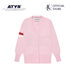𝐀𝐓𝐘𝐒® 𝐓𝐑𝐈𝐂𝐎𝐋𝐎𝐑 𝐊𝐍𝐈𝐓 𝐂𝐀𝐑𝐃𝐈𝐆𝐀𝐍 - 𝐂𝐀𝐍𝐃𝐘 𝐏𝐈𝐍𝐊 (Pink)