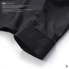 ATYS® OMBRÉ-EFFECT SHIRT (Đen)