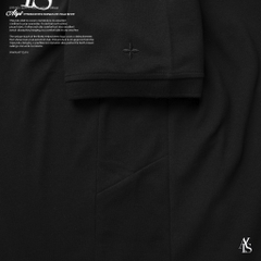ATYS® EMBROIDERED SIGNATURE POLO SHIRT (Đen)