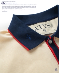 ATYS® CONTRAST TRIM POLO SHIRT (Kem)