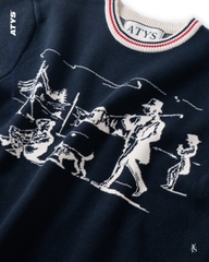 ATYS® HERITAGE CLUB KNIT COTTON T-SHIRT