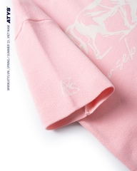 ATYS® MUSTANG KNIT COTTON T-SHIRT (Hồng)