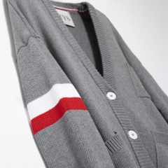 ATYS® TRICOLOR CARDIGAN (Xám)