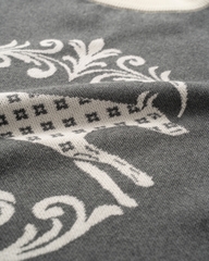 ATYS® SHADOW BACK KNIT HAFT-ZIP POLO