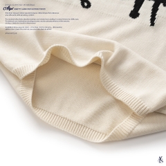 ATYS® GRAFFITI LOGO KNIT COTTON T-SHIRT (Kem)