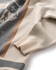 ATYS® GENTLE LEAGUE KNIT ZIP JACKET