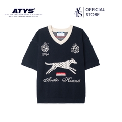 ATYS® AETHER HOUND V-NECK KNIT T-SHIRT