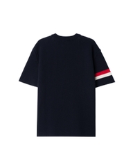 ATYS® NOBLE TRICOLOR KNIT COTTON TEE