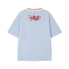 𝐀𝐓𝐘𝐒® 𝐇𝐎𝐌𝐄𝐋𝐀𝐍𝐃 𝐊𝐍𝐈𝐓 𝐂𝐎𝐓𝐓𝐎𝐍 𝐓-𝐒𝐇𝐈𝐑𝐓 (Blue)