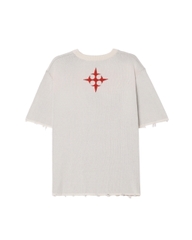 ATYS® NO.3 VARSITY KNIT COTTON T-SHIRT (Kem)