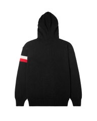 ATYS® TRICOLOR CABLE KNIT ZIP HOODIE