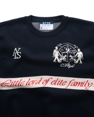ATYS® TRICOLOR ELITE STRIPE KNIT SWEATER