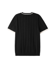 ATYS® EQUESTRIAN V-NECK  KNIT T-SHIRT