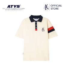 ATYS® TRI-COLOR CLASSIC COTTON POLO