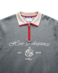 ATYS® TRICOLOR LEGACY POLO KNIT SWEATER