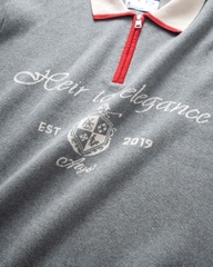 ATYS® TRICOLOR LEGACY POLO KNIT SWEATER